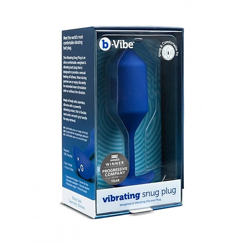 Vibrating Snug Plug Xl - Ultimate Anal Bliss By B-Vibe - Butt Plugs