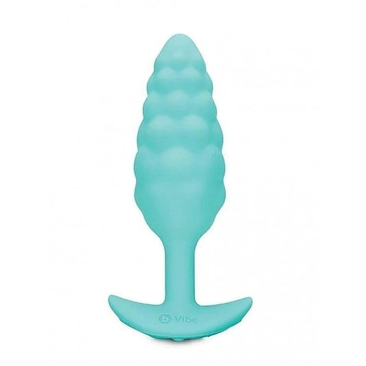 Pleasure-Enhancing Textured Silicone Plug By B-Vibe - Butt Plugs