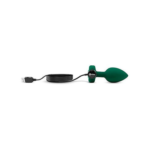 Vibrating Jewels Remote Control Butt Plug By B-Vibe - Butt Plugs
