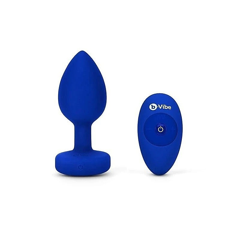 Vibrating Jewel Plug by B-Vibe - Butt Plugs