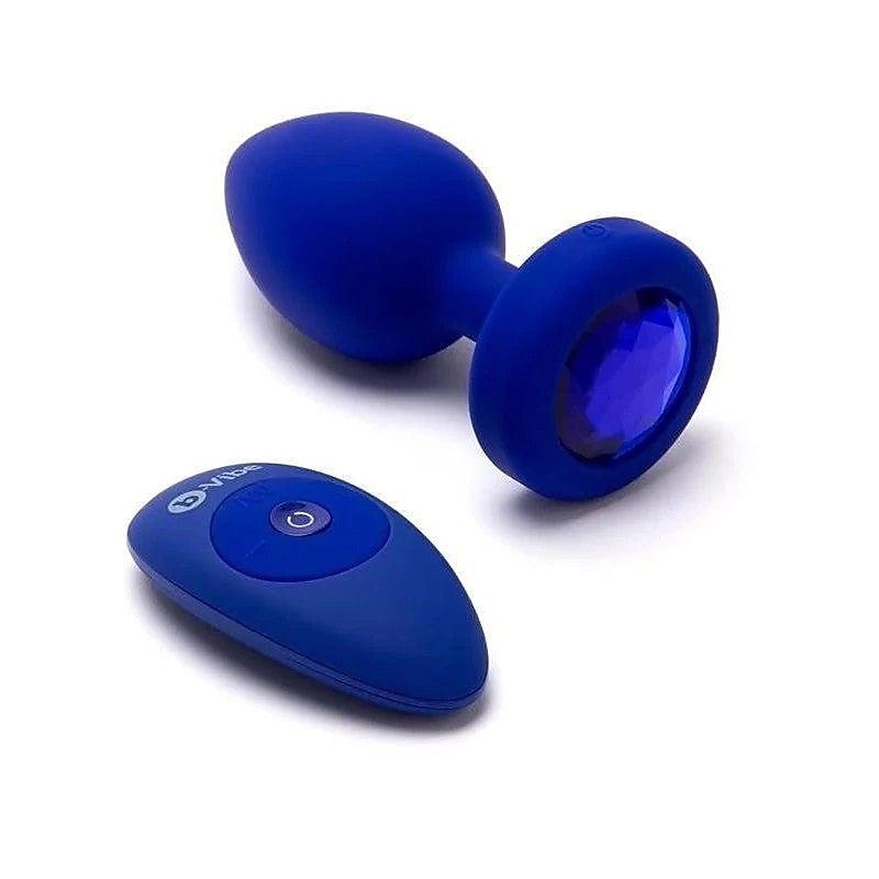 Vibrating Jewel Plug by B-Vibe - Butt Plugs