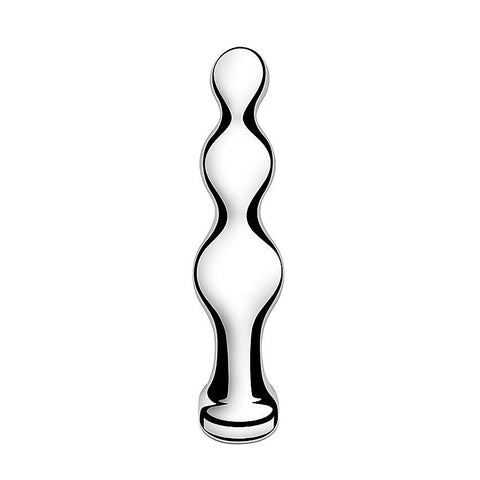 Stainless Steel Anal Beads by B-Vibe - Anal Beads and Balls