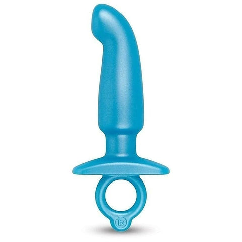 Hither Vibrating Silicone Prostate Plug By B-Vibe - Butt Plugs