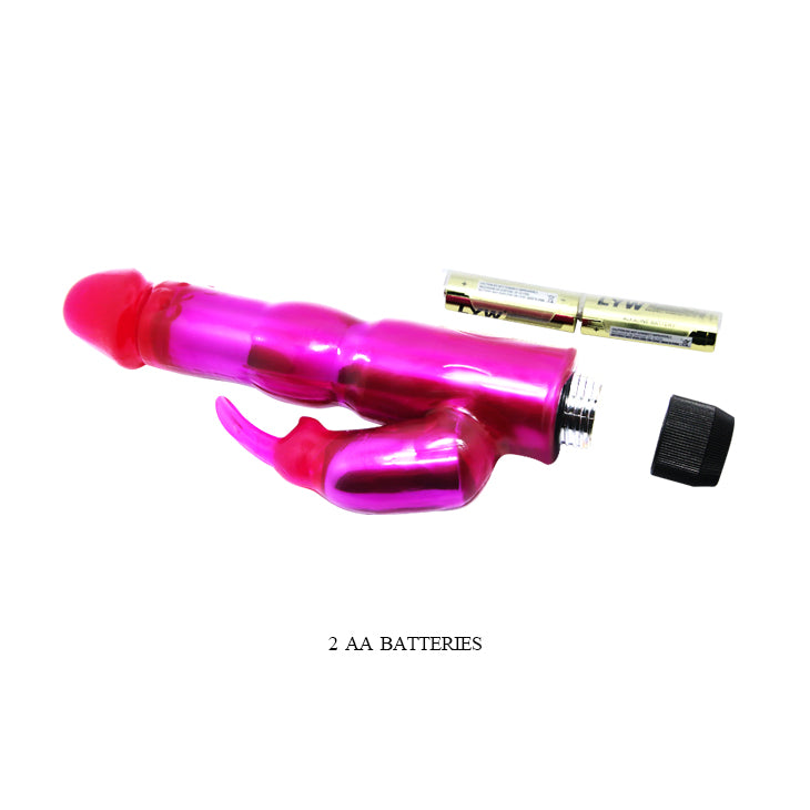 Baile Solid Jelly Feel Multi Function Rabbit Vibrator - Rabbit Vibrators