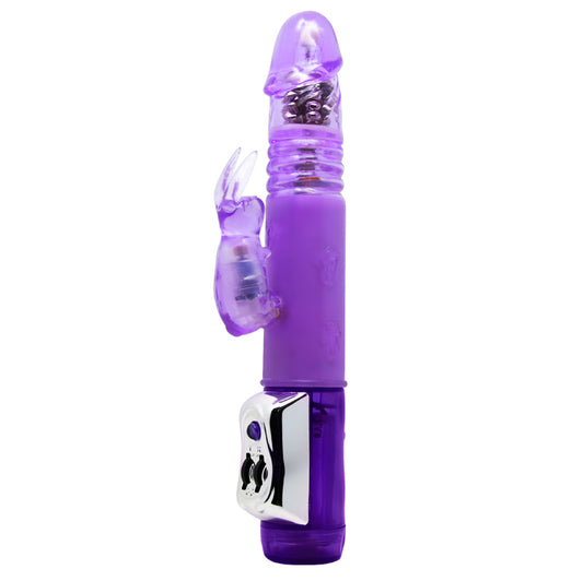 Baile Vibrating Rotating and Thrusting Rabbit Vibrator - Rabbit Vibrators