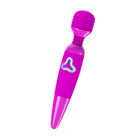Baile Flirtatious Vibrating Silicone Body Wand Massager - Body Wands