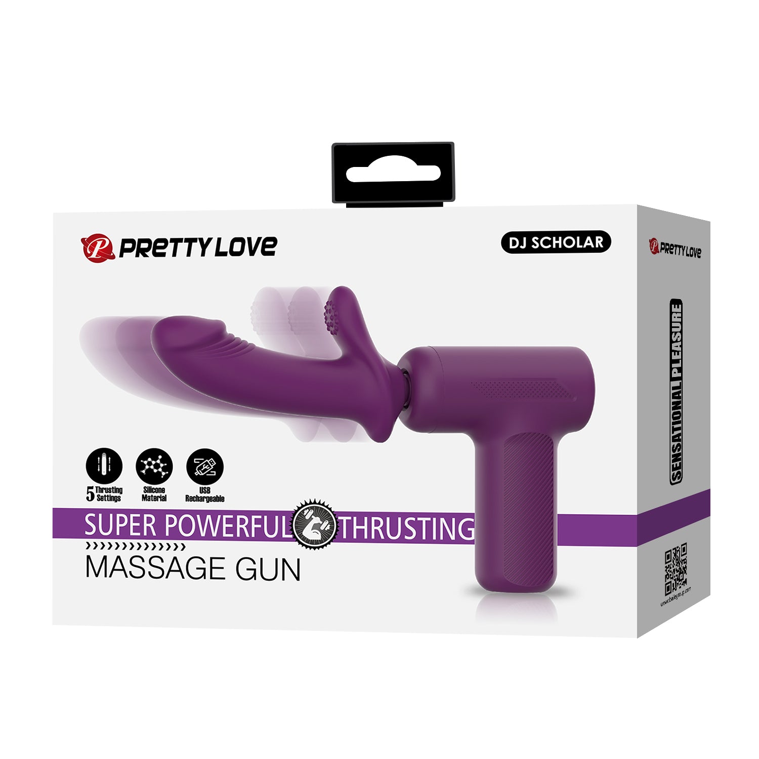 Baile Super Power Thrusting Sex Machine Massage Gun - Sex Machines