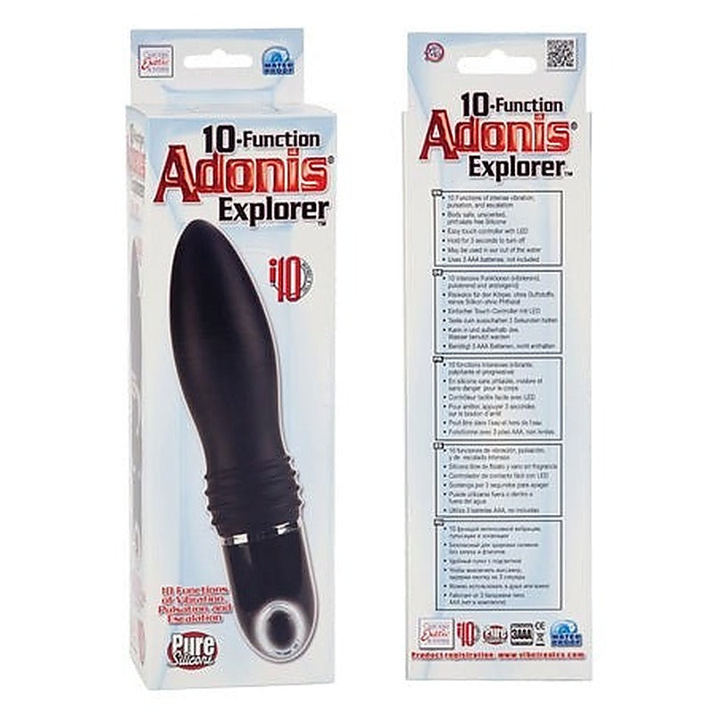 Adonis Explorer 10 Function Vibrator - Waterproof Vibrators