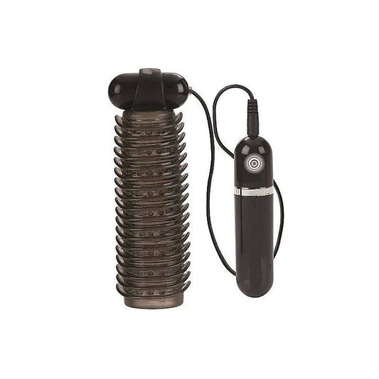 CalExotics 10 Functions Adonis Vibrating Male Stroker - Masturbators and Strokers