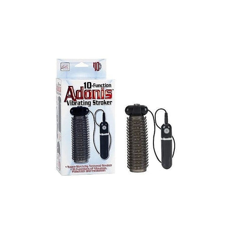 CalExotics 10 Functions Adonis Vibrating Male Stroker - Masturbators and Strokers