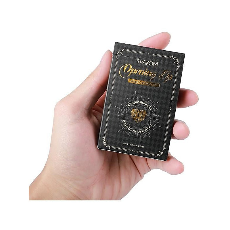 Opening Up Adult Card Game by Svakom - Sex Games, Coupons and Tricks