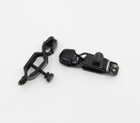 Love In Leather Bullnose Sexy Nipple Clamps - Nipple and Clit Clamps