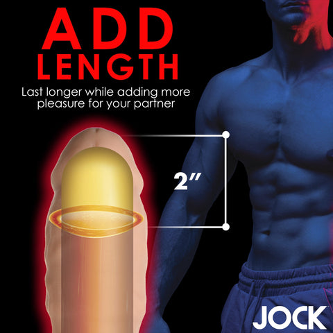 Curve Toys JOCK Extra Thick 2 Inch Penis Extension Sleeve
