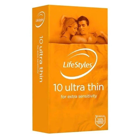 Ultra Thin Sensitive Feel 10's Condom by Ansell - Condoms