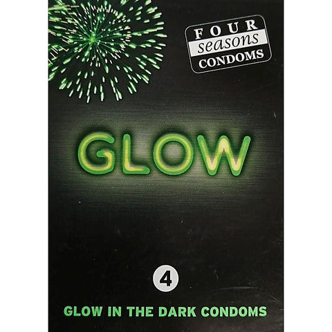 Glow N' Dark 4's Condom by Four Seasons - Condoms