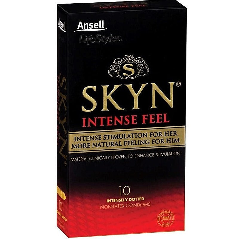 Intense Feel 10's Condom by Ansell - Condoms