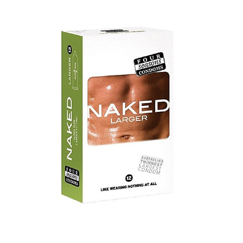 Naked Larger 144's Condom by Four Seasons - Condoms