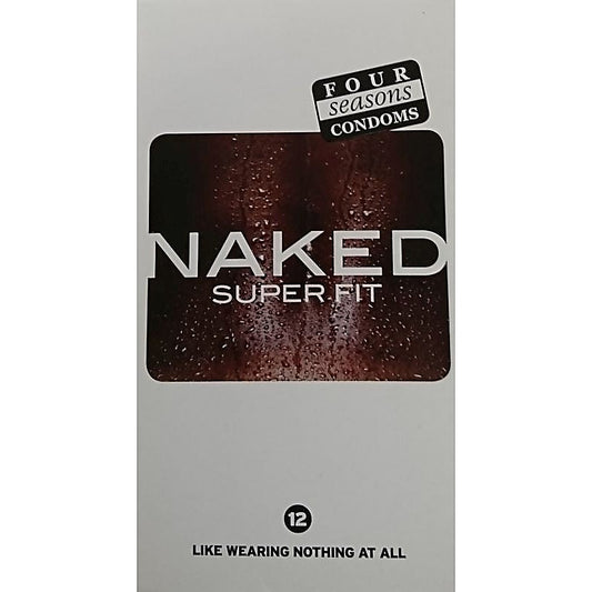 Naked Super Fit Condoms 12 Pack By Four Seasons - Condoms