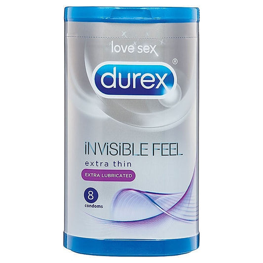 Invisible Feel Condoms Extra Thin By Durex - Condoms