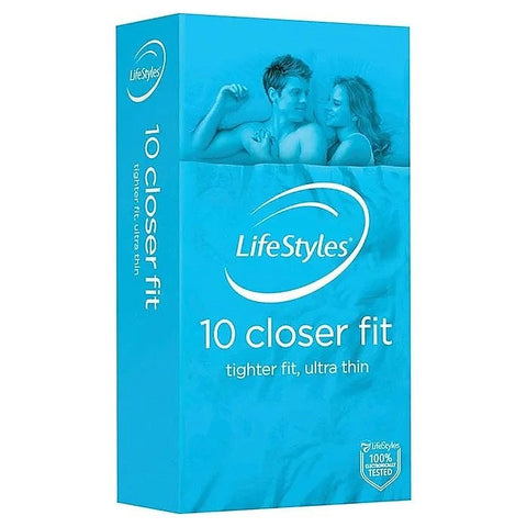 Ansell LifeStyles Closer Fit 10 pack - Condoms