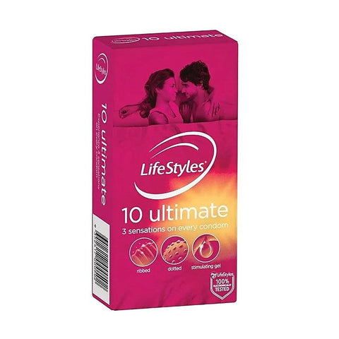 Ansell LifeStyles Ultimate 10pack - Condoms