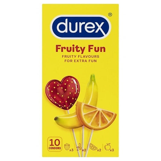 Fruity Fun 10pk by Durex - Condoms