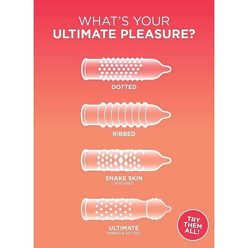 Lifestyles Ultimate Pleasures Condoms - Condoms