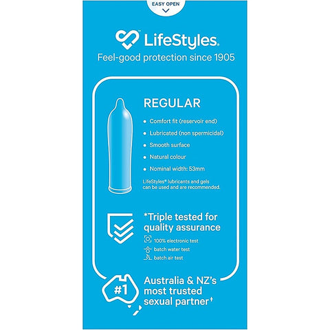 LifeStyles Healthcare Regular 40 Pack Condoms