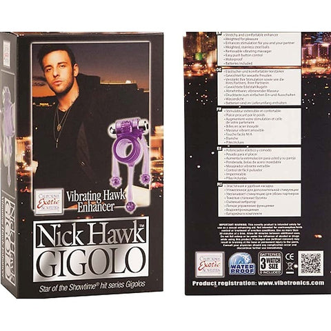 Nick Hawk GIGOLO Vibrating Cock Enhancer - Cock Rings