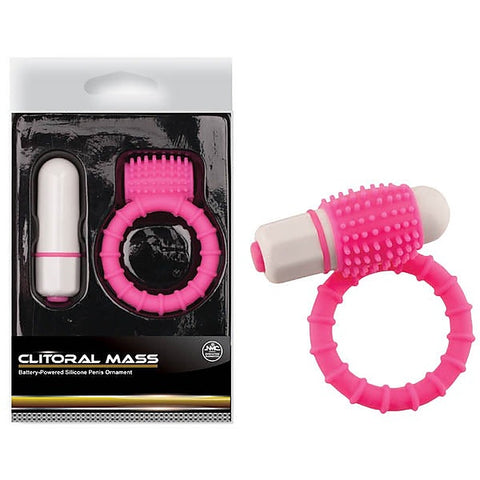 Clitoral Mass Vibrating Cock Ring By Nanma - Cock Rings