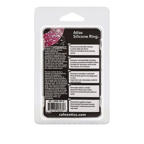 Adonis Atlas Silicone Cock Ring By California Exotics - Cock Rings