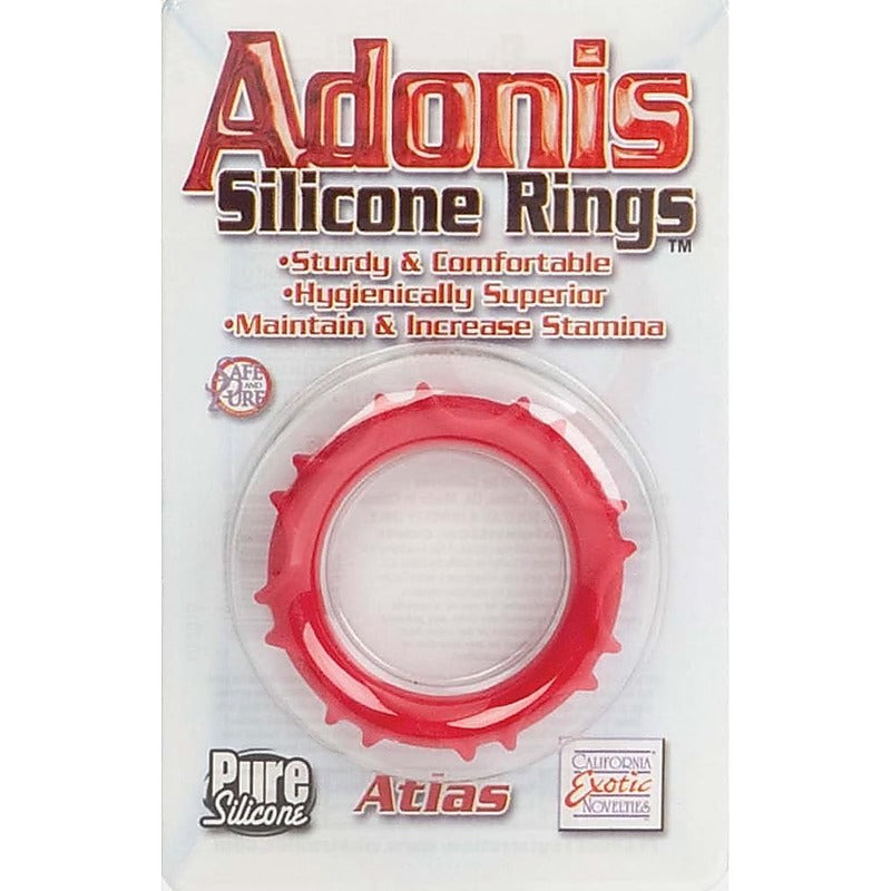 Adonis Atlas Silicone Cock Ring By California Exotics - Cock Rings