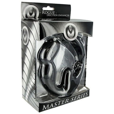 Rogue Erection Enhancer With Anal Stim By Xr Brands - Stretchy Cock Rings