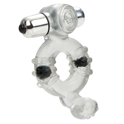 Magnetic Power Pleasure Rider C-Ring by California Exotics - Cock Rings