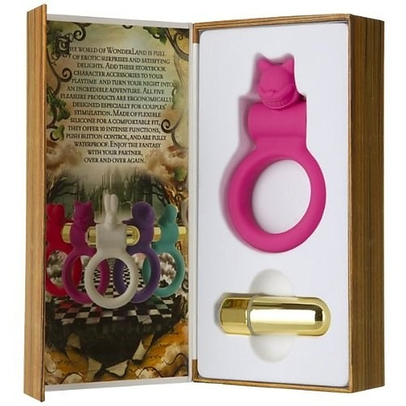 The Kinky Kat Vibrating Cock Ring By Doc Johnson - Cock Rings