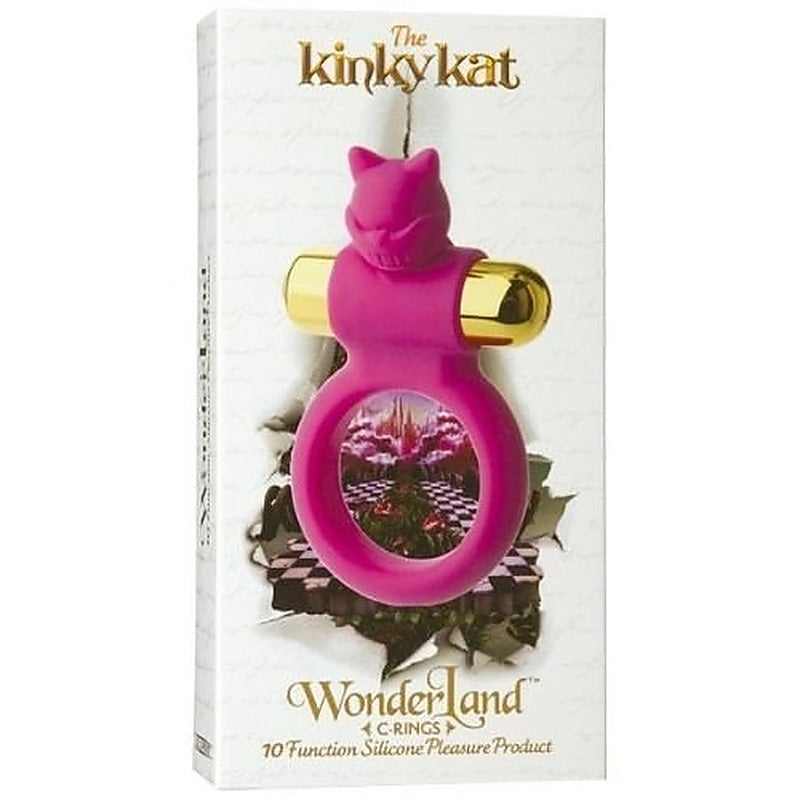 The Kinky Kat Vibrating Cock Ring By Doc Johnson - Cock Rings