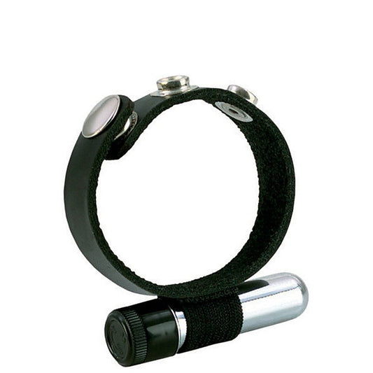 Colt Leather Vibrating Male Cock Ring - Vibrating Cock Rings