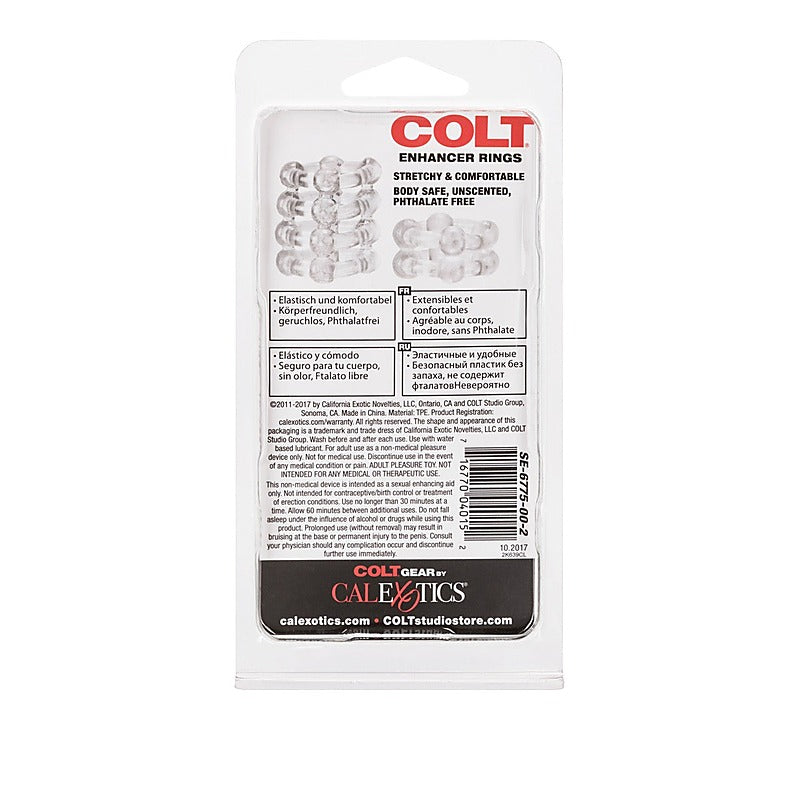 Colt Buckshot Stretchy Men'S Silicone Cock Rings - Cock Rings