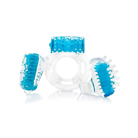 Vibroman - Discreet Vibrating Pleasure Set for Couples - Vibrating Cock Rings