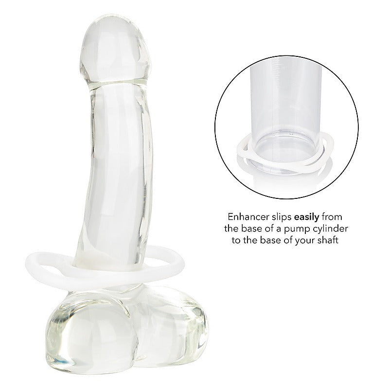 Commander Male Erection Enhancer By California Exotics - Stretchy Cock Rings