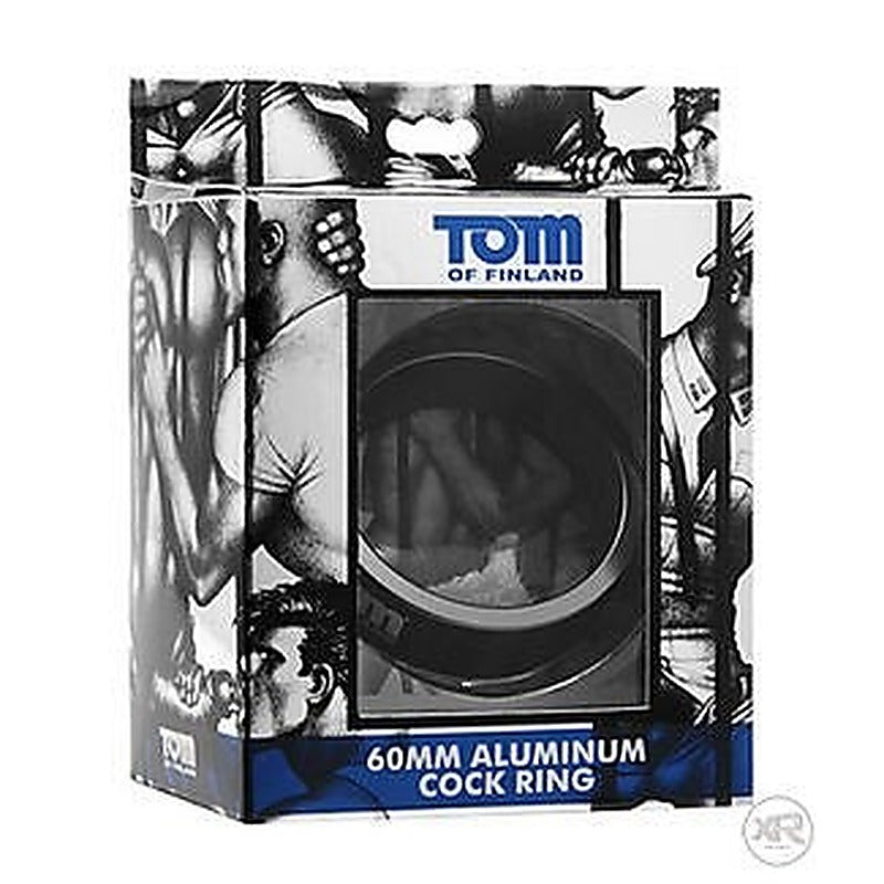 Tom Of Finland Aluminium Cock Ring By Xr Brands - Cock Rings