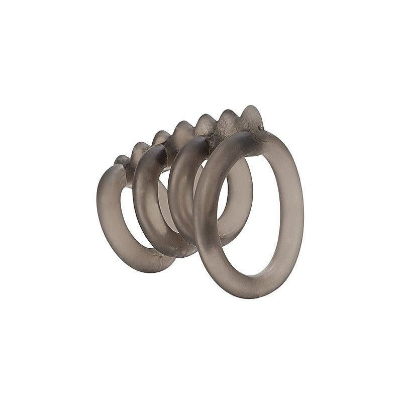 Support Master Triple Smooth Cock Rings - Cock Rings