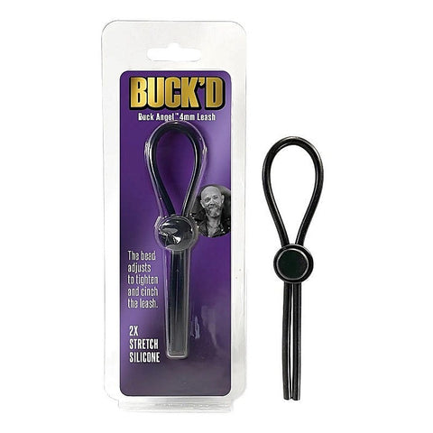 Buckd Adjustable Bead Leash Cock Ring by Perfect Fit - Cock Rings