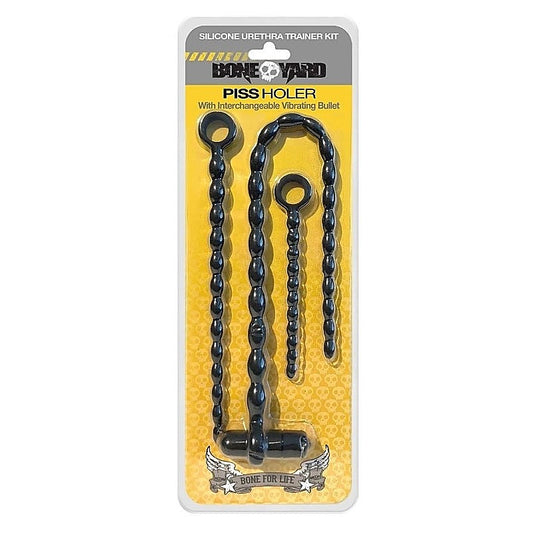 Boneyard Silicone Vibrating Urethra Trainer Kit - Cock Rings