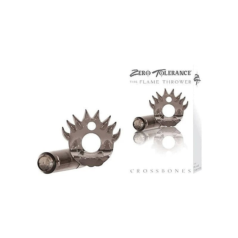 Zero Tolerance Crossbones Flame Thrower By Evolved - Cock Rings