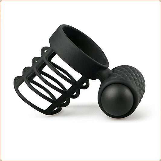 Silicone Vibration Penis Ring - Ball and Cock Toys