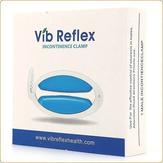 Vib Reflex Male Urinary Incontinence Clamp - Cock Rings