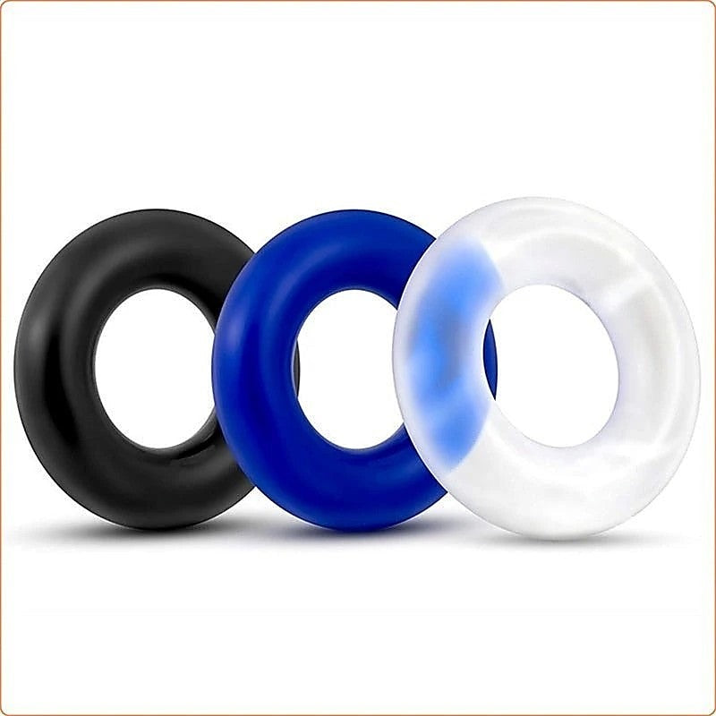 Stay Hard Cockrings by BDStyle - Ball and Cock Toys