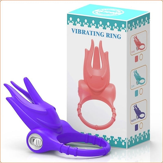 Monster Vibrating Ring - Ball and Cock Toys