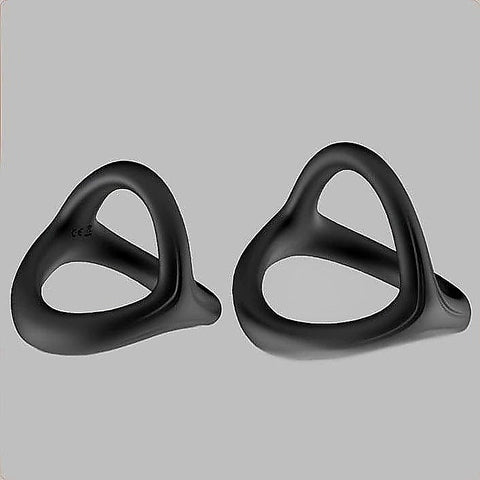 3 In 1 Ultra Soft Stretchy Penis Ring By Bdstyle - Stretchy Cock Rings